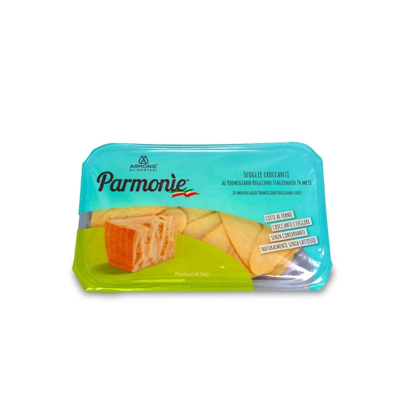 Parmonie Bl?tterteiggeb?ck aromatisiert Parmigiano Reggiano 24 Monate